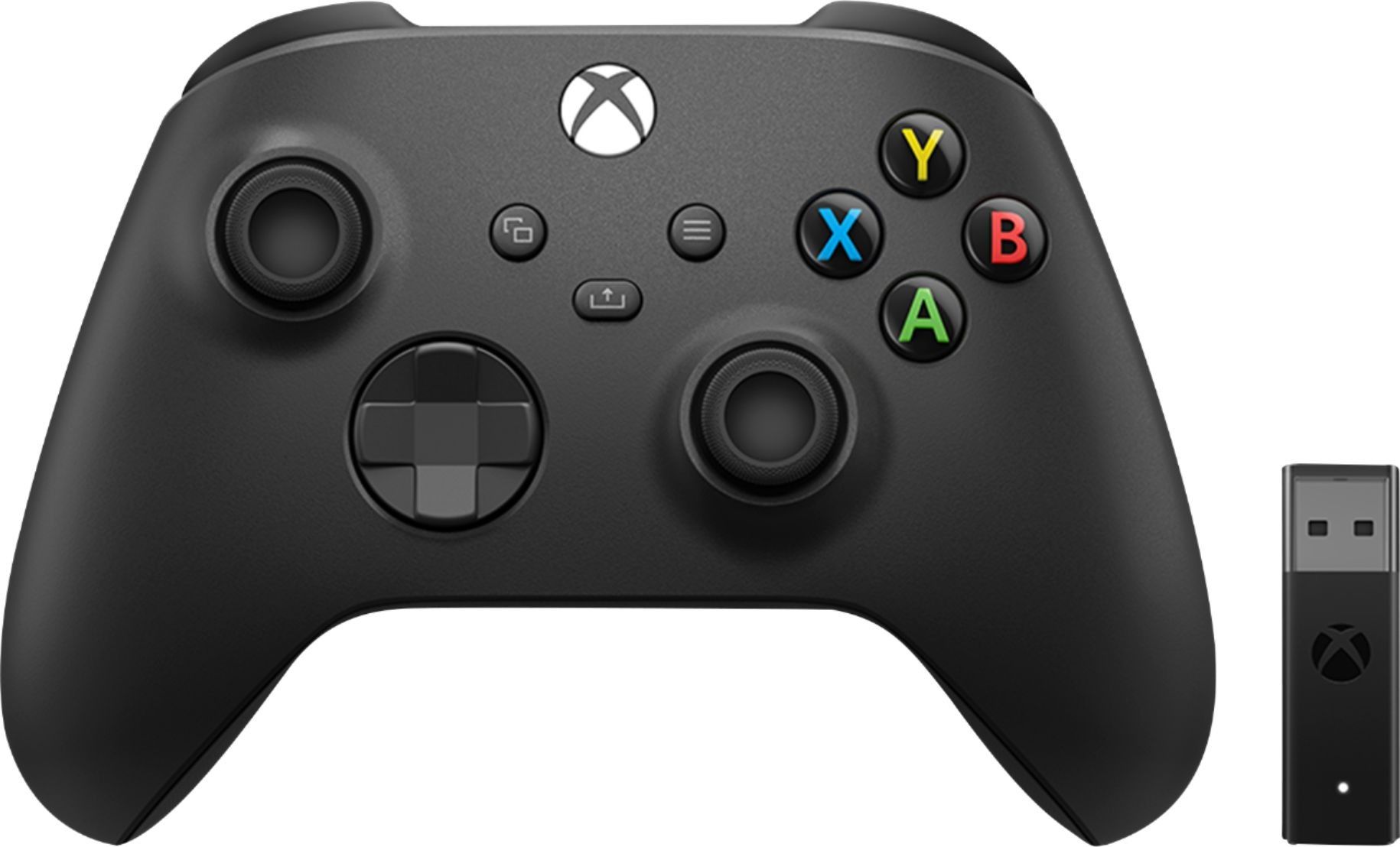 Microsoft Controller for Xbox Series X|S, and Xbox One + Wireless Adapter for Windows 10 (Latest ... | Best Buy U.S.