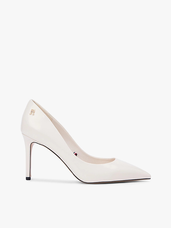 Leather Pointed Toe Stiletto Heels | Tommy Hilfiger UK