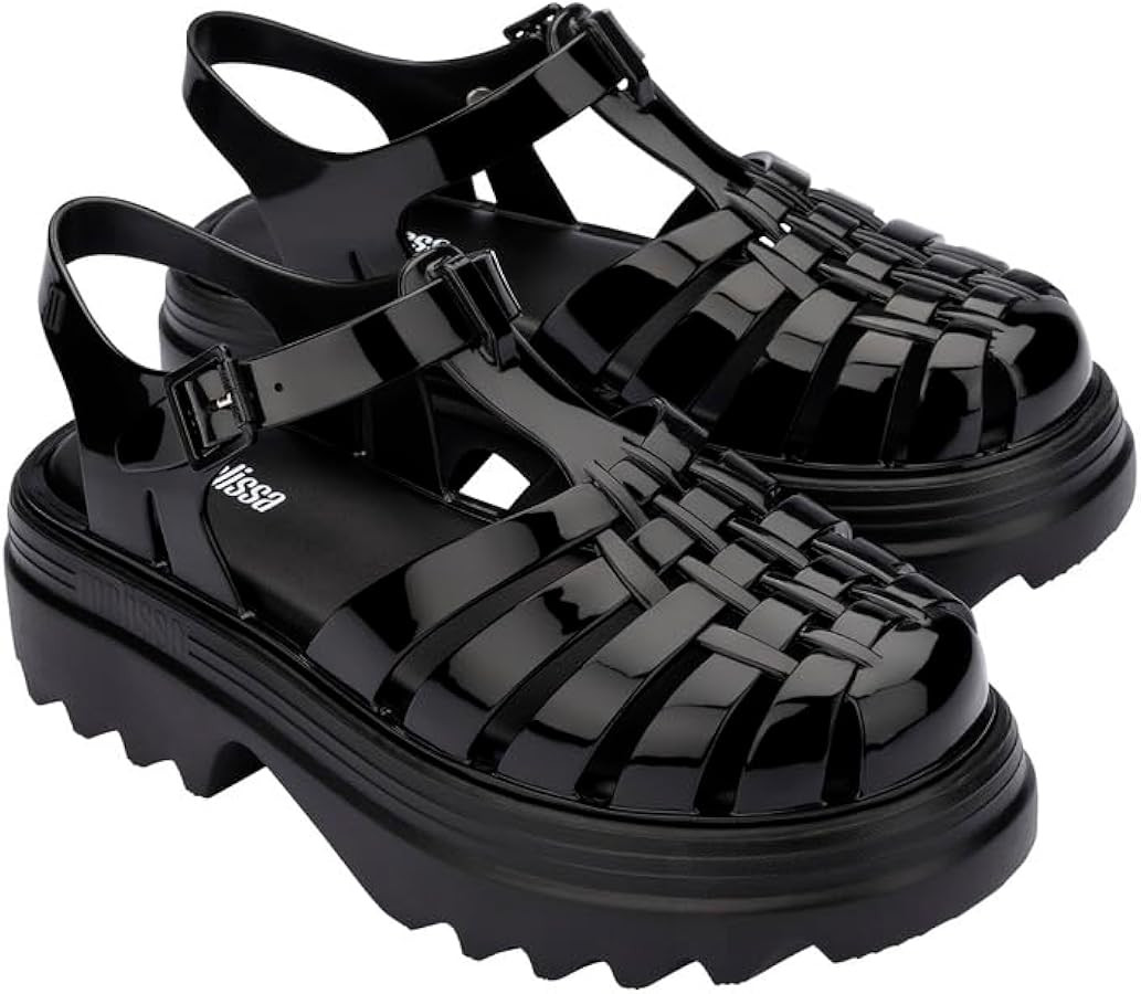 Melissa Possession Platform II Jelly Sandals for Women – Classic Fisherman-Style Chunky Platfor... | Amazon (US)