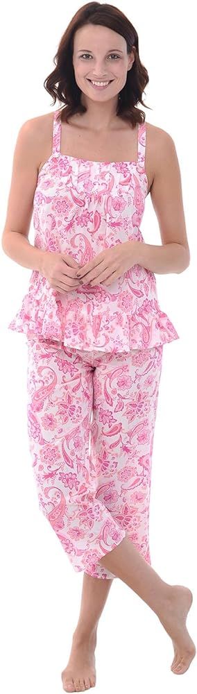 Alexander Del Rossa Womens 100% Cotton Lawn Sleepwear, Nighgown or Pj Set | Amazon (US)