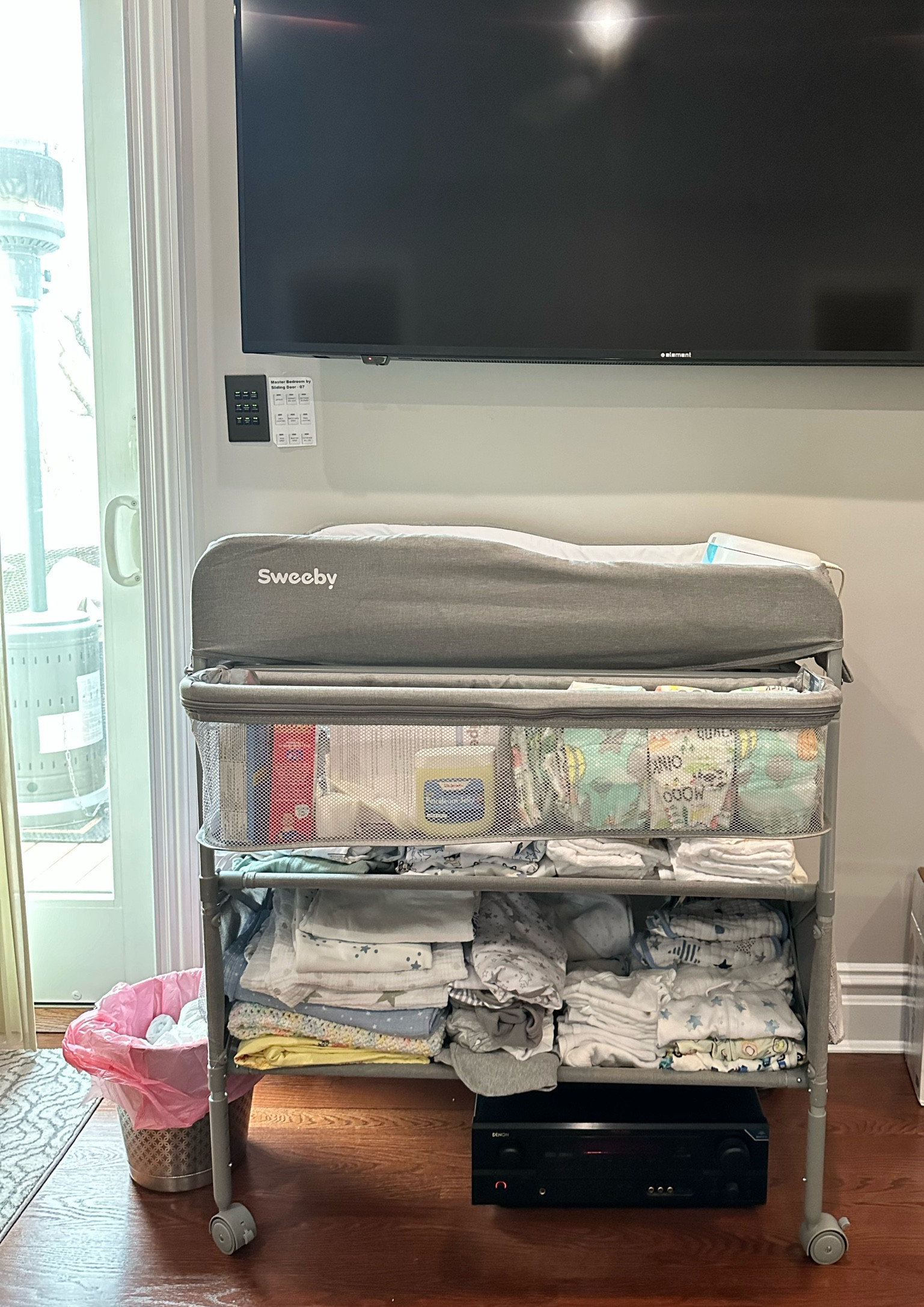 Portable changing table for my bedroom 

#LTKbaby #LTKhome #LTKtravel