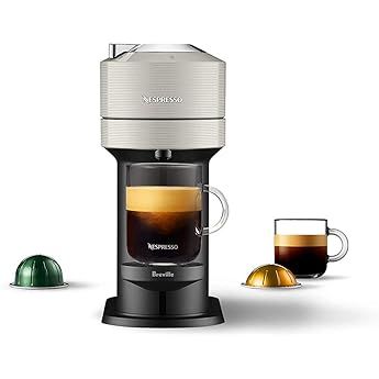 Nespresso Vertuo Next Coffee & Espresso Machine NEW by Breville, Light Grey, Coffee Maker & Espre... | Amazon (US)