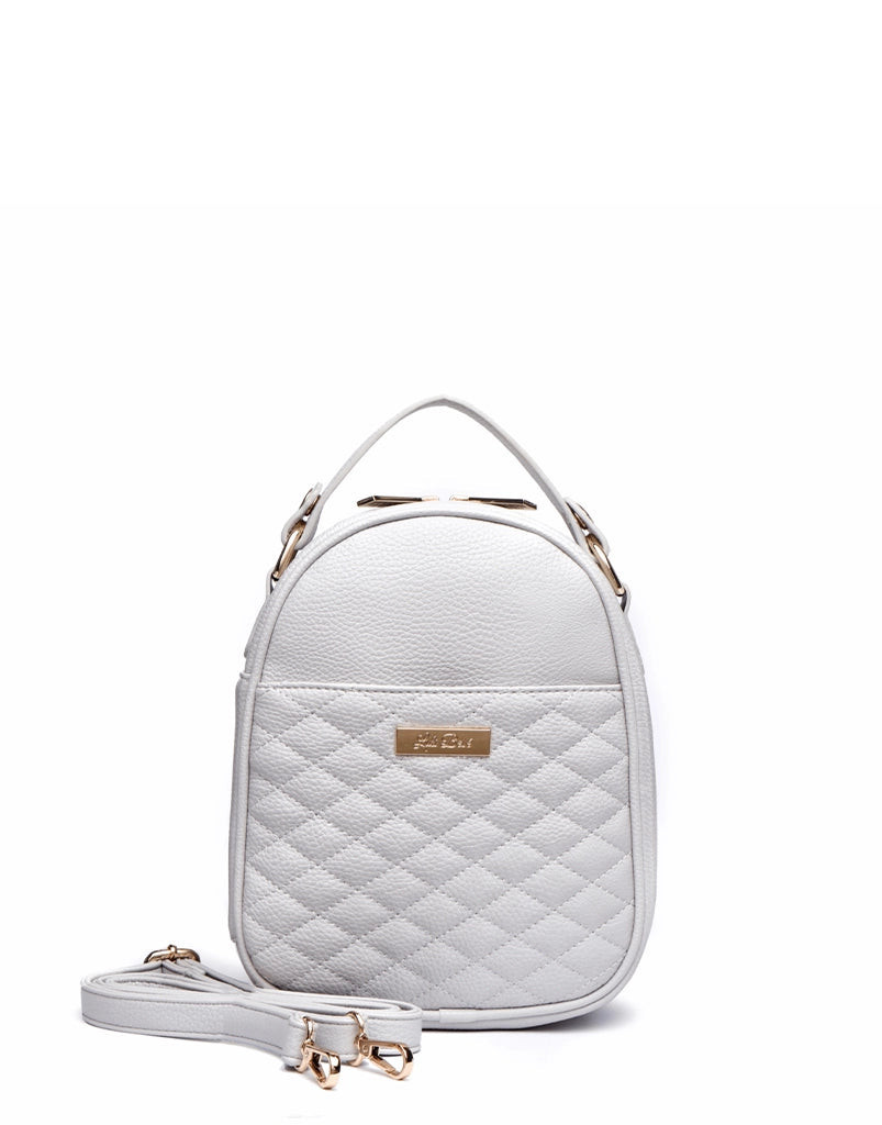 Monaco Snack Bag | Stone Grey | Luli Bebé