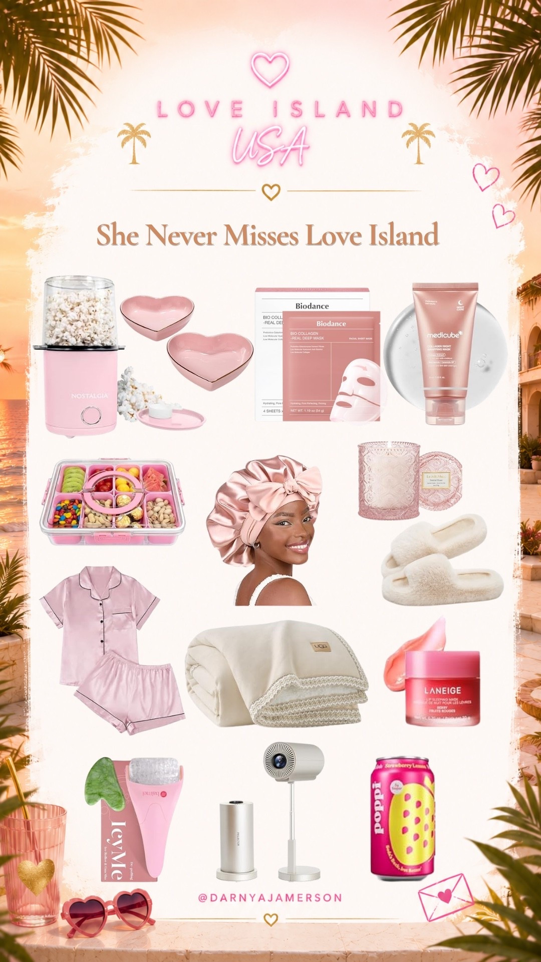 🌴 She Never Misses Love Island 🌴

The pajamas are on, the skincare is done, the snacks are ready, and the episode is about to start. 💕✨

Shop all the cozy finds linked here.

love island, cozy night in, self care essentials, skincare favorites, amazon home finds, cozy aesthetic, pajama set, homebody essentials, girls night in, relaxation routine, self care routine, candle lover, cozy home, amazon favorites, blanket season, skincare routine, home essentials, pink aesthetic, lifestyle favorites, watch party essentials

#LTKHome #LTKselfcare #LTKBeauty
