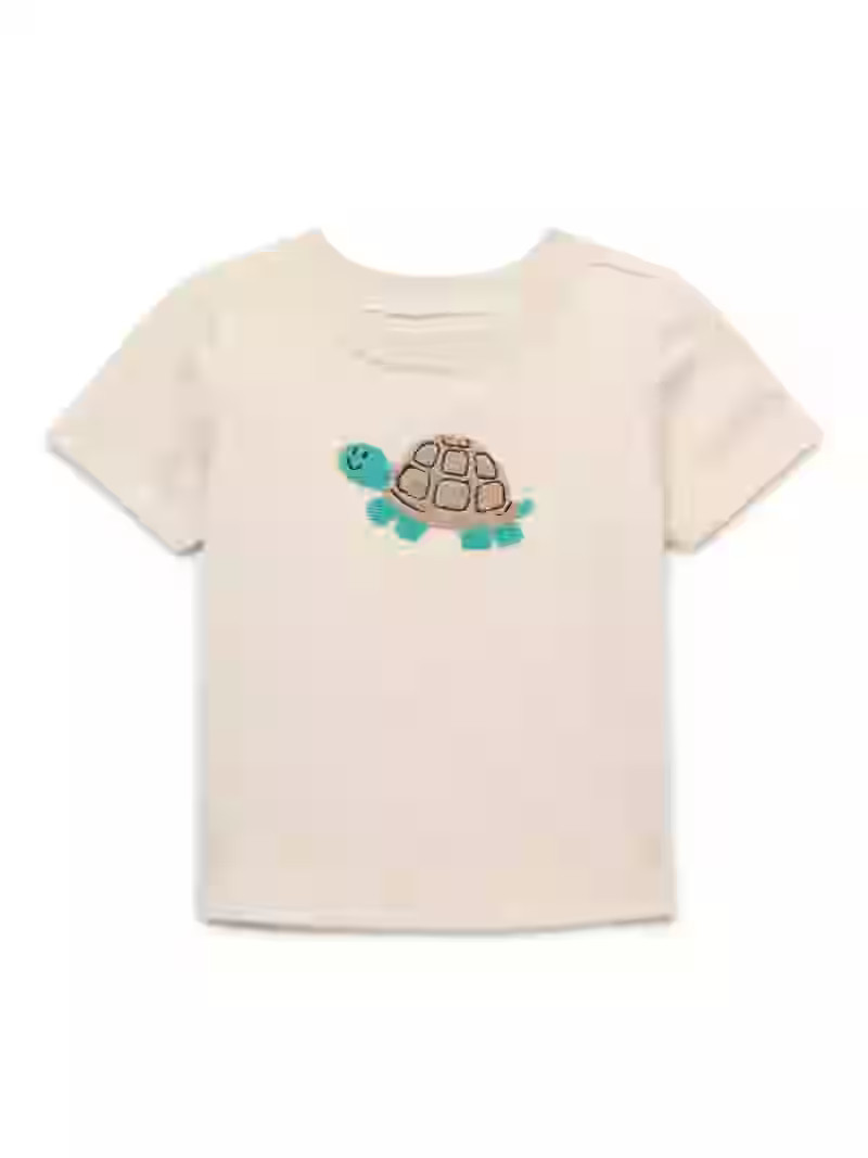 Garanimals Baby Boys' Chenille Graphic Tee with Short Sleeves, Sizes 0M-24M | Walmart (US)