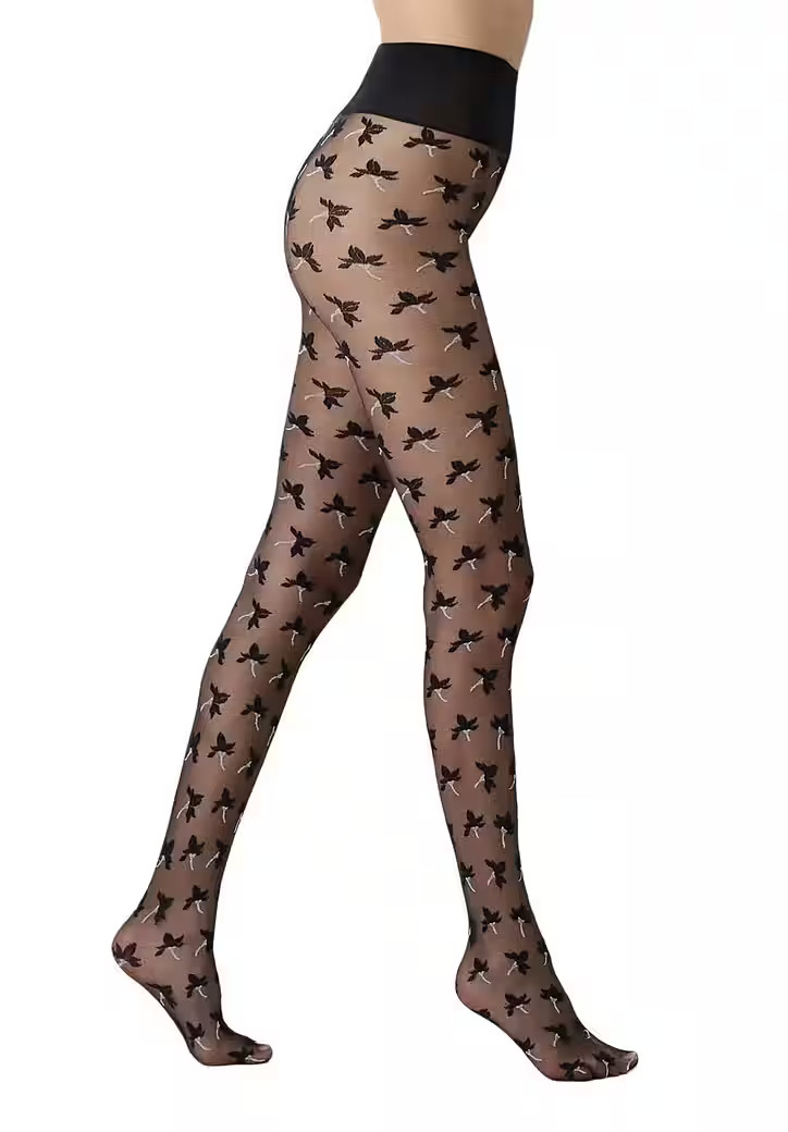 Feinstrumpfhose mit floralem Muster PRIMROSES | OTTO (DE)