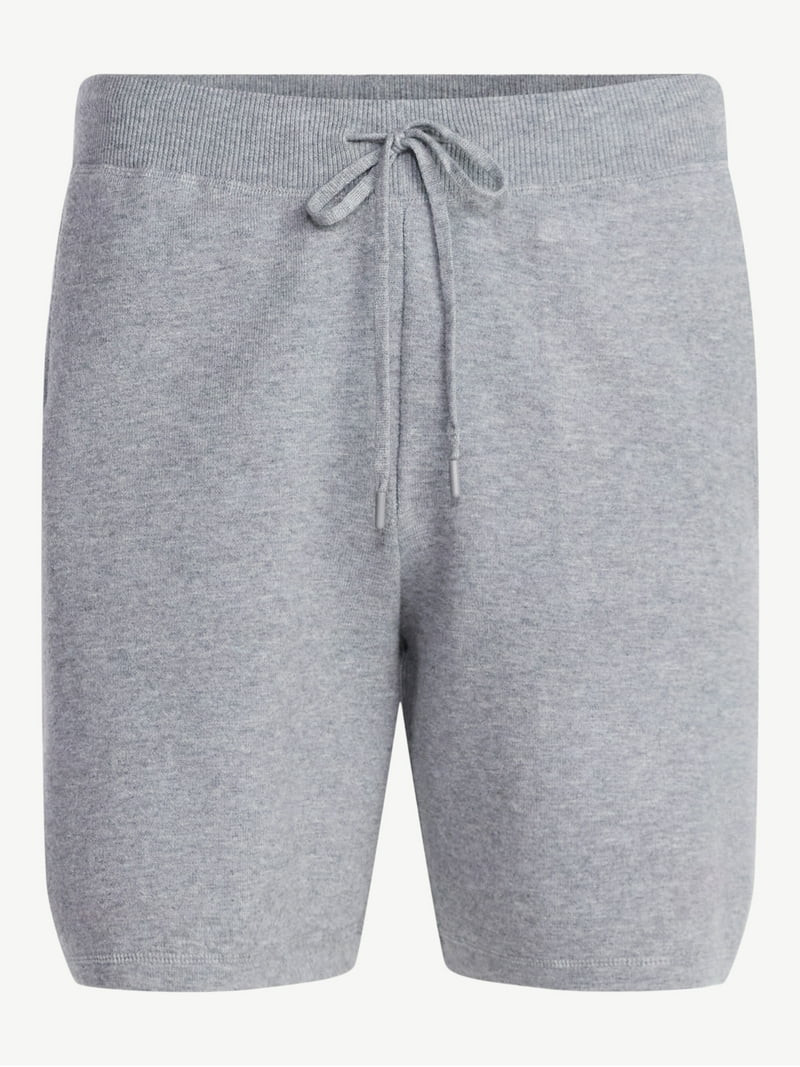 Free Assembly Men's Pull On Sweater Shorts, 7" Inseam, Sizes S-3XL | Walmart (US)