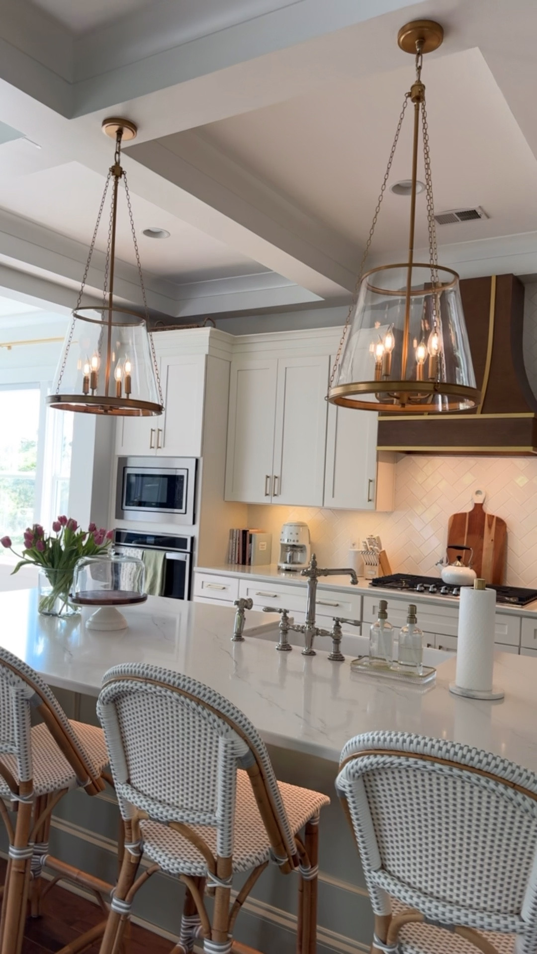 Our new kitchen pendants!