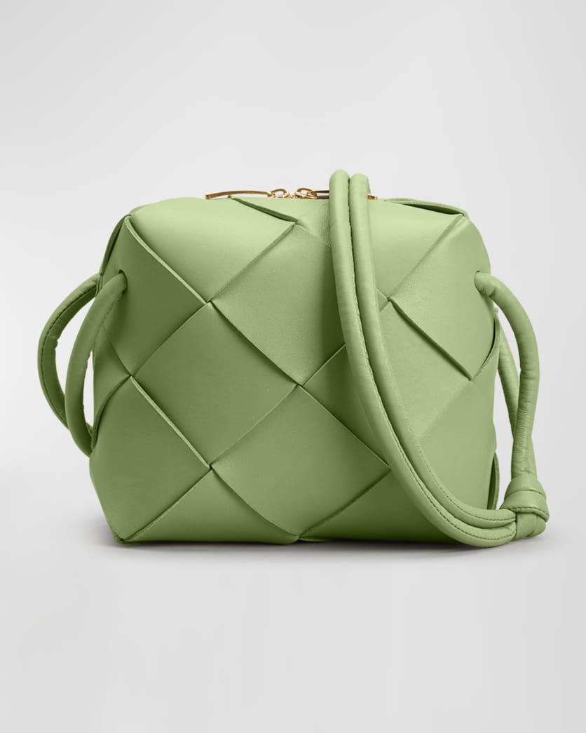 Mini Intrecciato Napa Crossbody Bag | Neiman Marcus