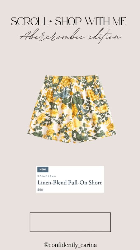 Scroll & Shop Abercrombie!

I’m obsessed with the print on these shorts! These would be so cute for an Easter outfit or just any spring outfit🍃

#LTKfindsunder100 #LTKmidsize #LTKstyletip