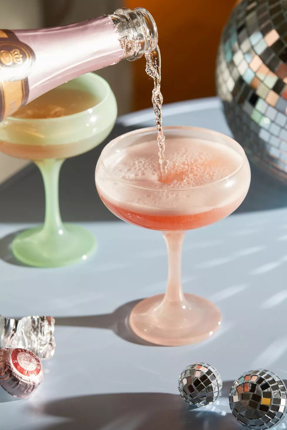 Frosted Coupe Glass | Urban Outfitters (US and RoW)