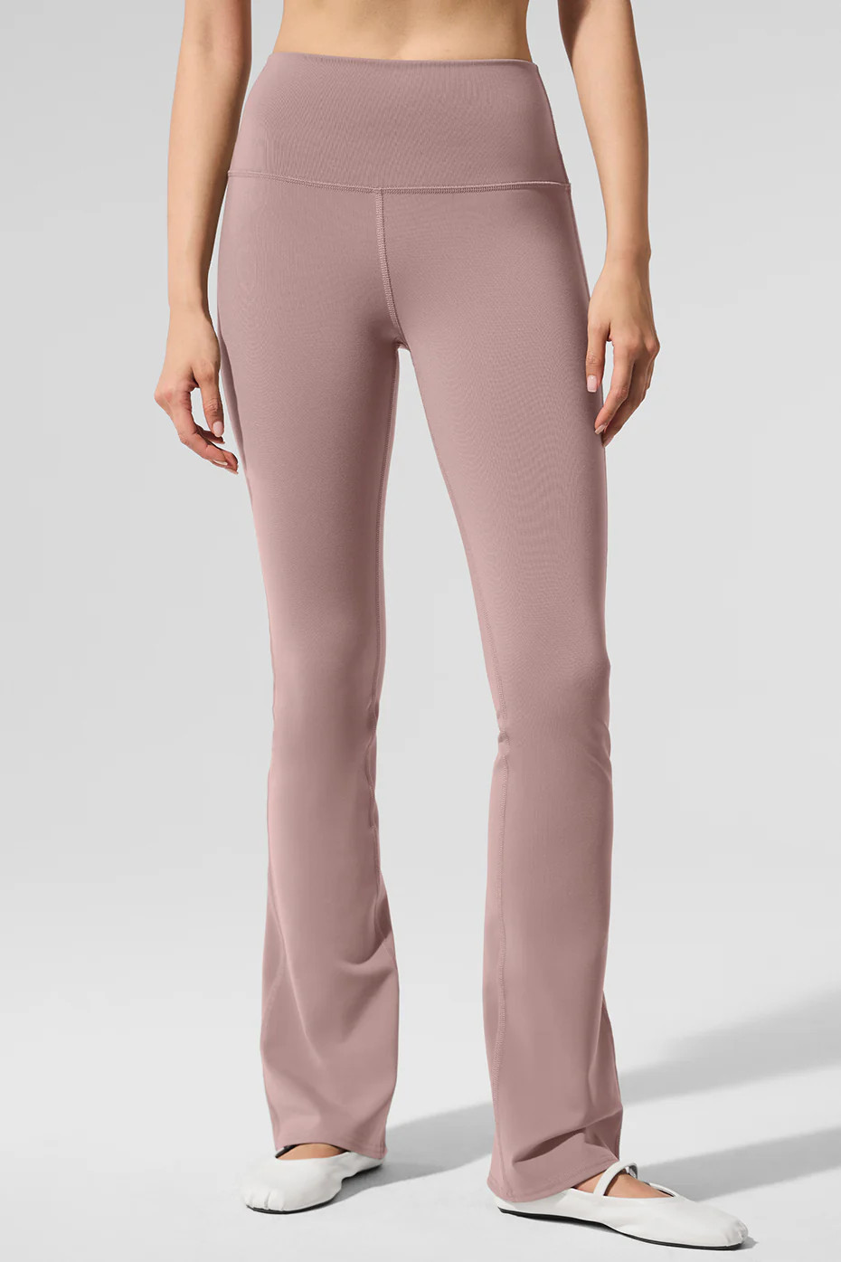 ALO | Airbrush High-Waist Bootcut Legging in Taupe Beige, Size: XS | Alo Yoga (US)