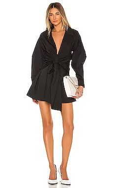 L'Academie The Draya Mini Dress in Black from Revolve.com | Revolve Clothing (Global)