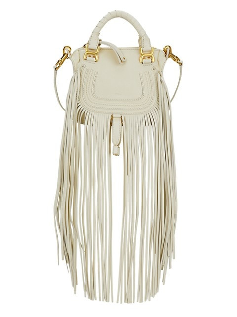 Mini Marcie Fringe Leather Satchel | Saks Fifth Avenue