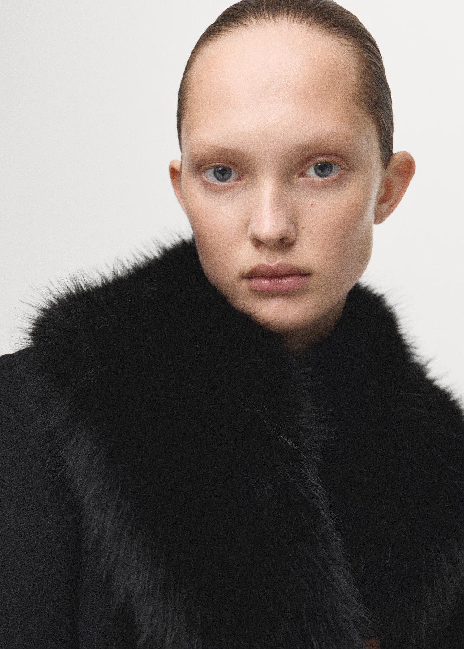 Manteco wool coat with fur collar | Mango (US/MX/AU)