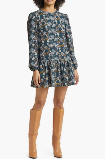 Floral Print Long Sleeve Drop Waist Minidress
Caslon®
From $75
Current Price $44.97
(40% off)

#LTKover40 #LTKsalealert #LTKfindsunder50