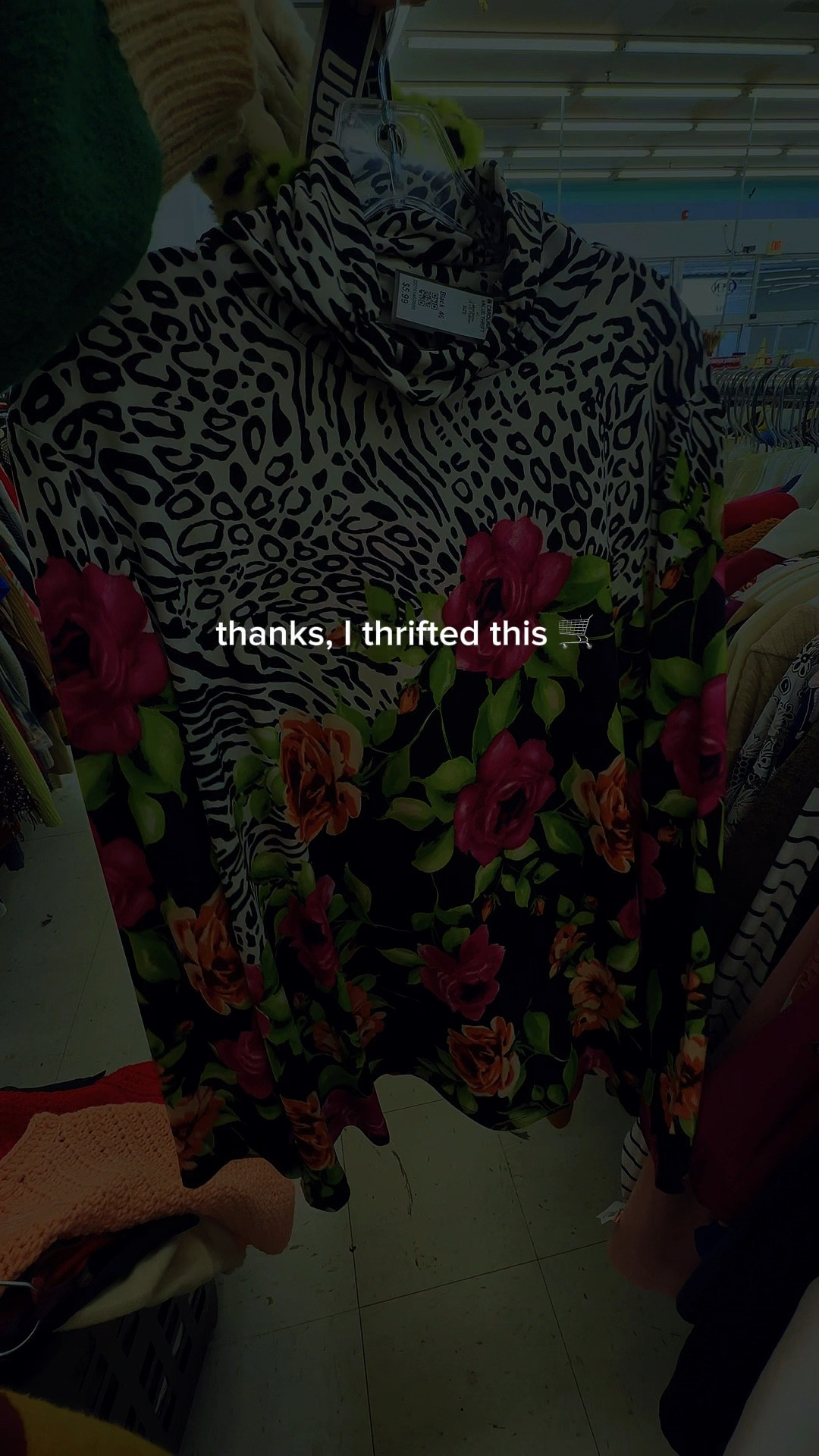 Styling a recent thrift find - a susan graver animal print liquid knit mockneck

#LTKootd #LTKgrwm #LTKFindsUnder50