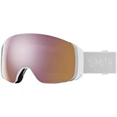 Smith Optics 4D MAG Low Bridge Fit Unisex Snow Goggle - White Vapor, ChromaPop Everyday Rose Gold... | Amazon (US)