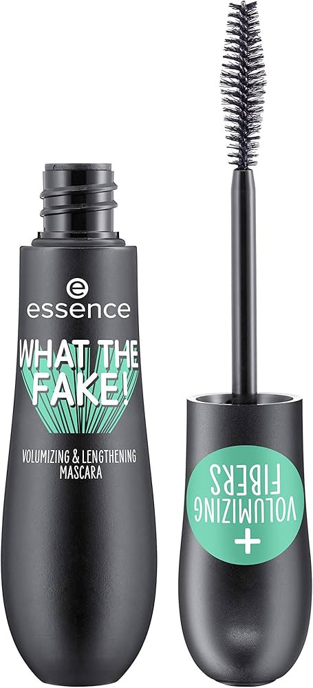 essence | What the Fake! Volumizing & Lengthening Fiber Mascara | Paraben Free | Cruelty Free (Pa... | Amazon (US)