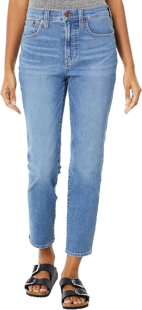 Amazon.com: Madewell Perfect Vintage Jeans in Finney Wash Finney Wash 26 : Clothing, Shoes & Jewe... | Amazon (US)