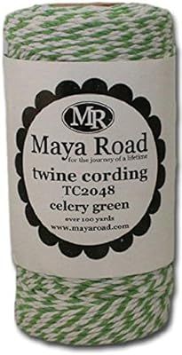 Maya Road TC2048 Baker's Twine Cording, Celery Green | Amazon (US)