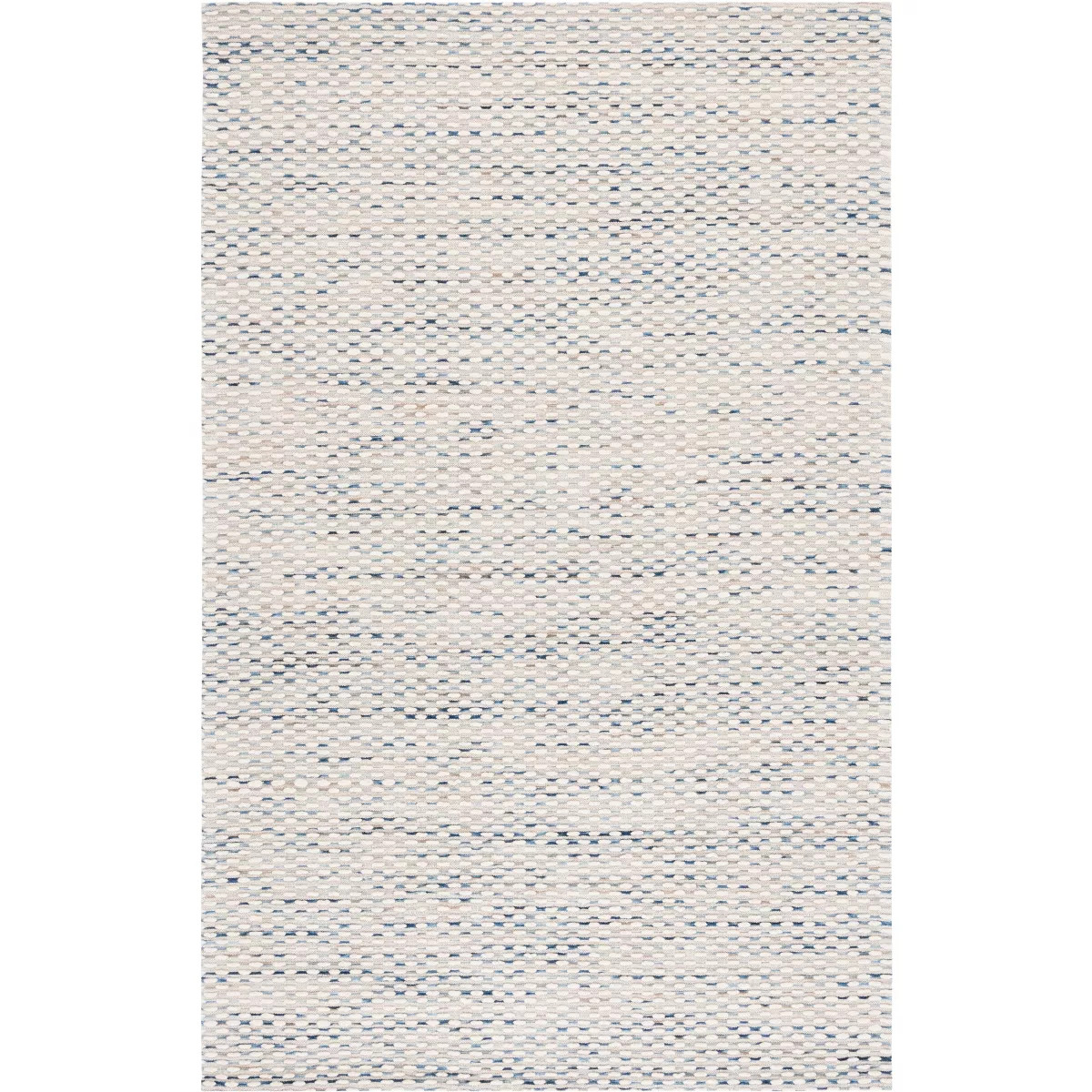Marbella MRB158 Hand Woven Indoor Area Rug - White/Navy - 5'x8' - Safavieh | Target