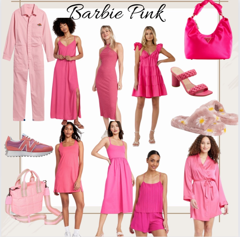 Everything PINK 💕 I got inspiration by the movie Barbie. I seem to be gravitating towards everything Pink.  Here are just a few idea for your girls and family that love pink 🩷 #pink #pinkjumper #barbie #everyhingpink

#LTKunder50 #LTKunder100 #LTKfamily