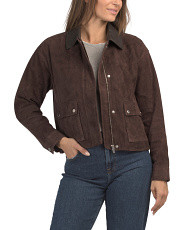 Suede Vanity Jacket | Midweight Jackets | Marshalls | Marshalls