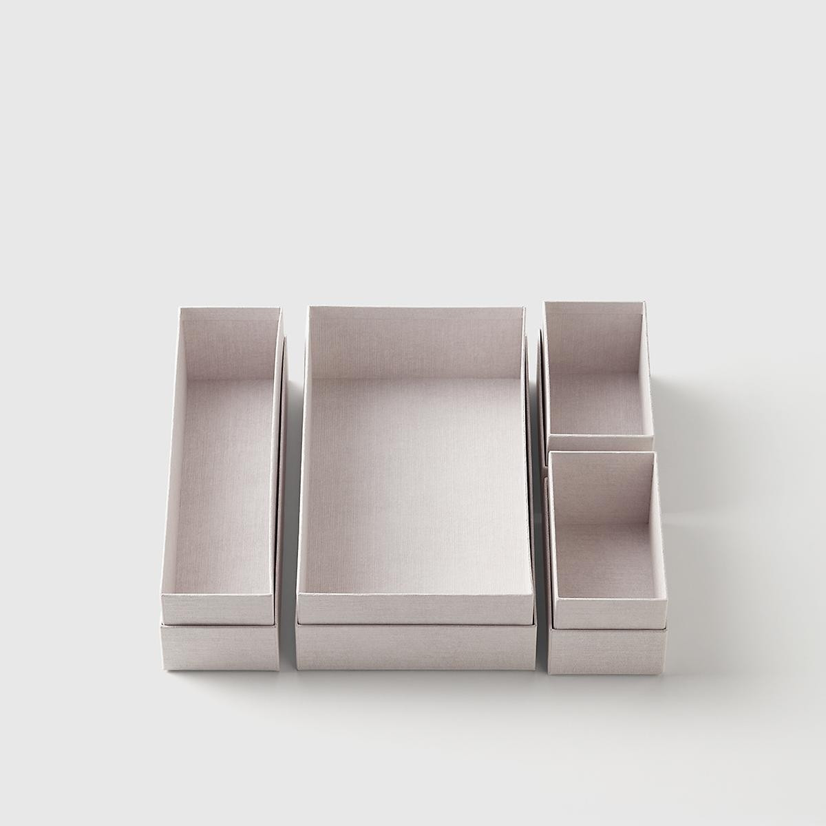 Marie Kondo 8-Piece Calm Hikidashi Medium Organizer Boxes | The Container Store