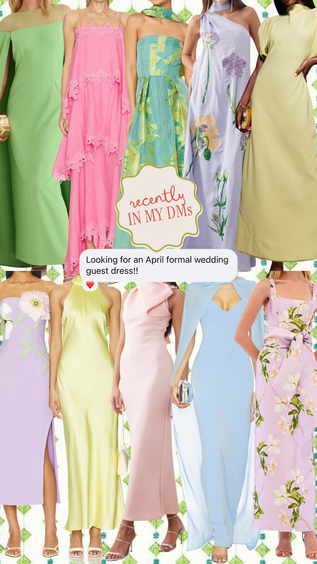Love a spring formal wedding!!! Linking these and some others I'm eyeing... 

 #LTKgrwm #LTKootd #LTKWedding