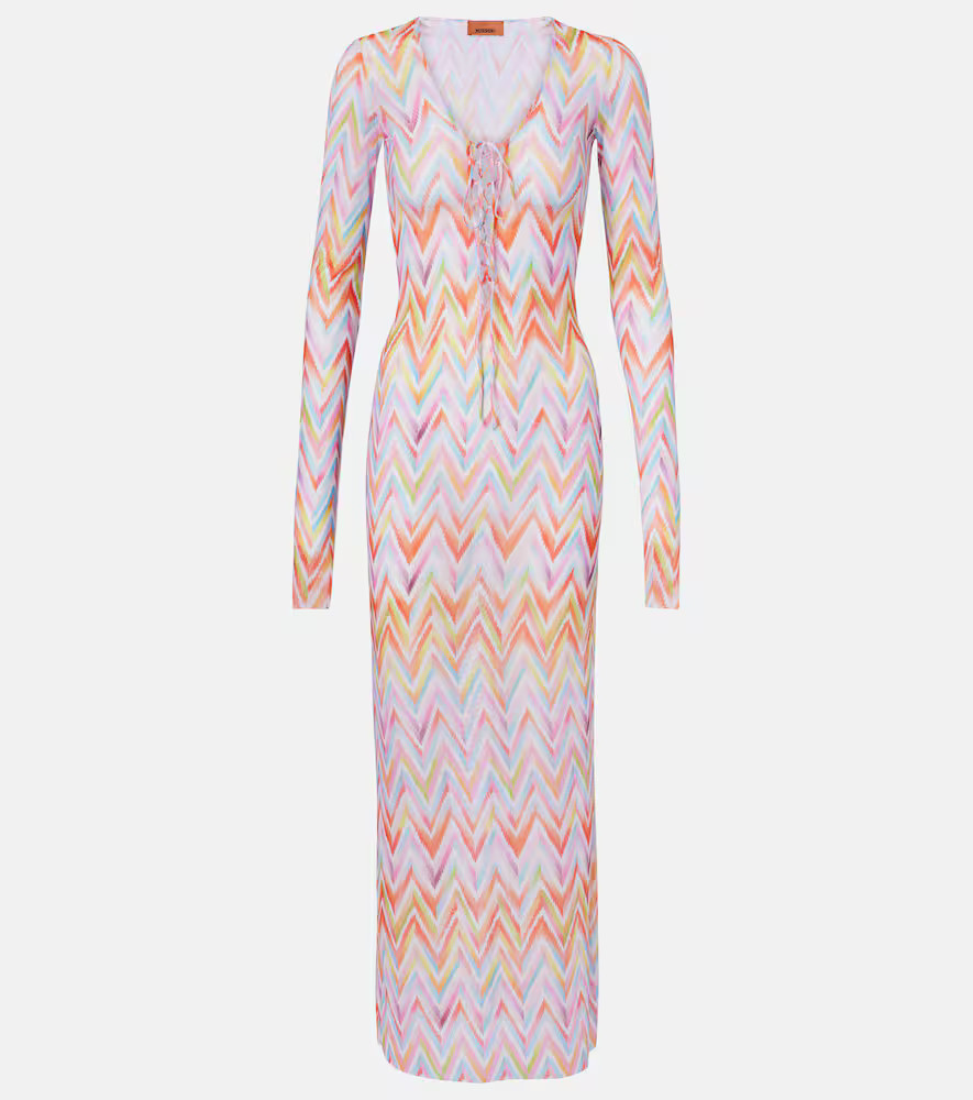 Missoni Chevron tulle beach dress | Mytheresa (US/CA)