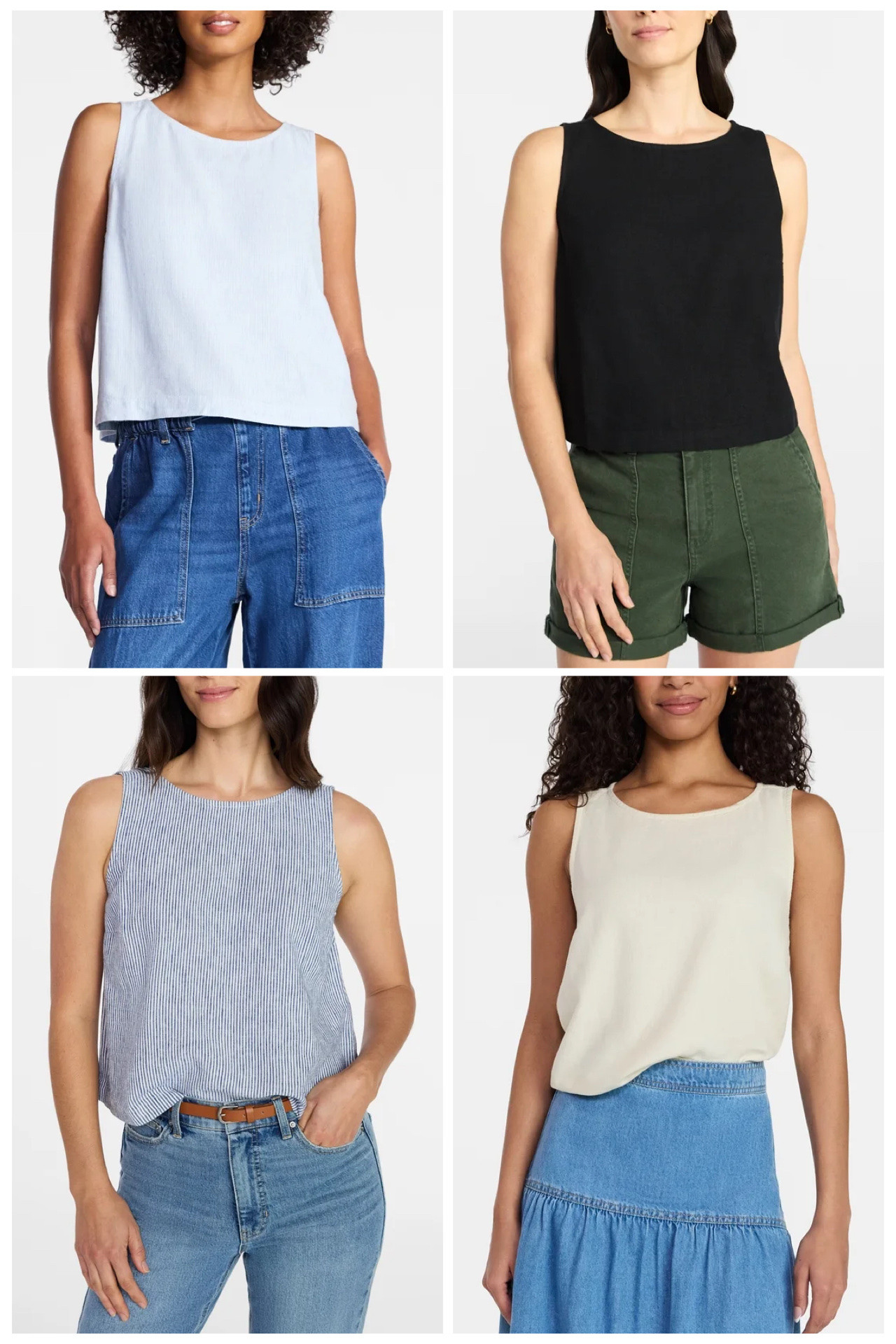 Walmart new arrivals tanks 

#LTKootd