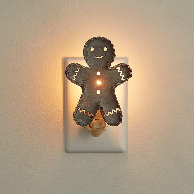 Gingerbread Man Night Light | Antique Farm House
