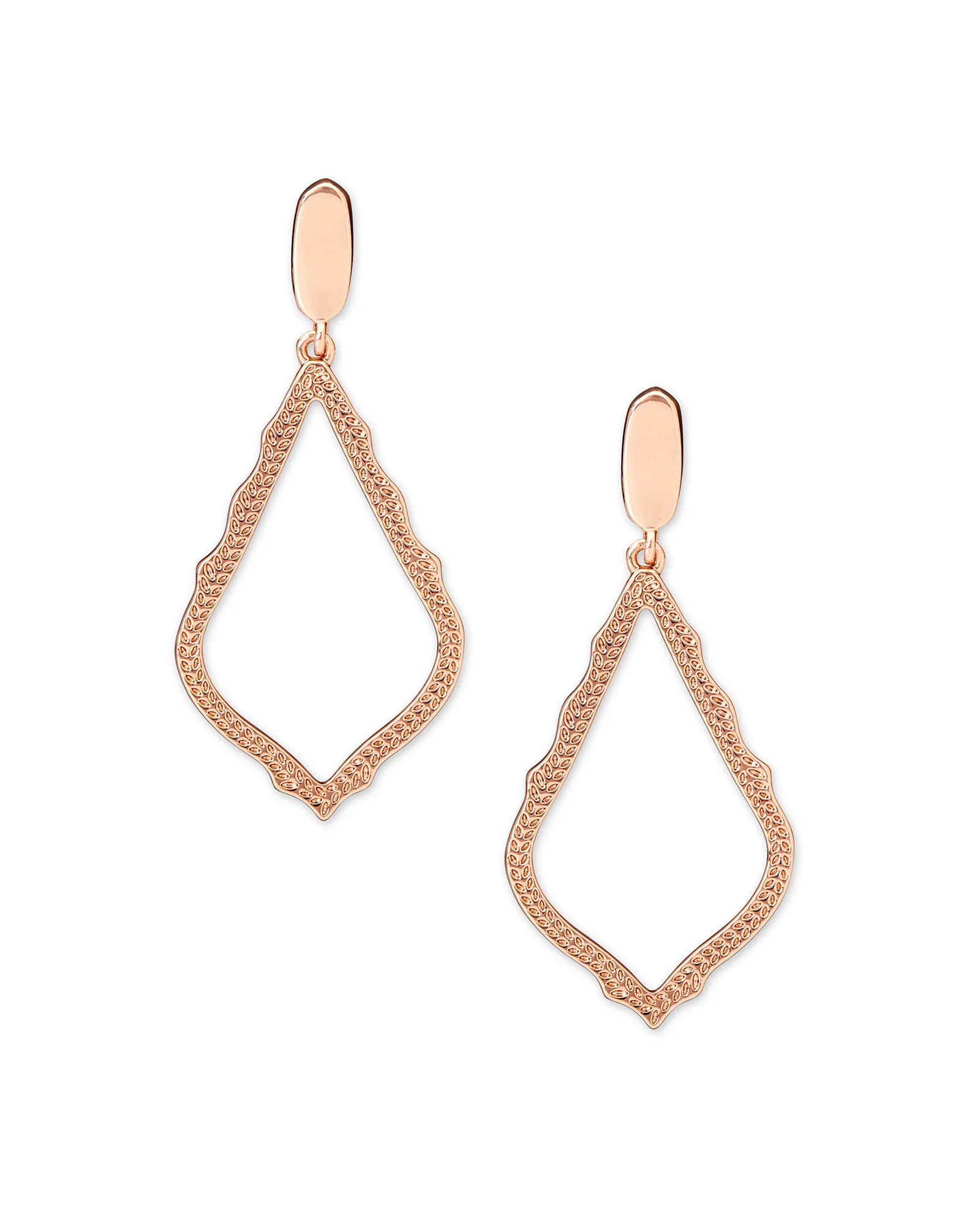 Sophia Clip On Drop Earrings in Rose Gold | Kendra Scott | Kendra Scott