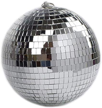 8" Mirror Disco Ball Great for a Party or Dj Light Effect Christmas | Amazon (US)