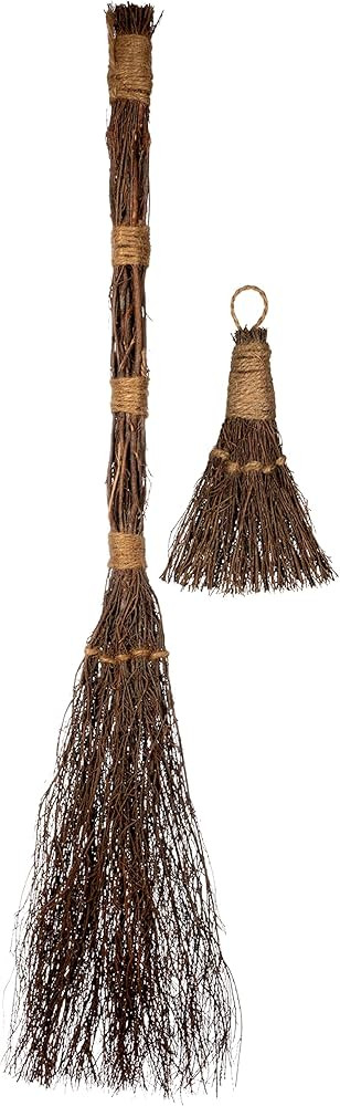 Cinnamon Brooms 36" and 6" - Cinnamon Broomstick Scented Combo - Mini Broom 6" & Large Broom 36" ... | Amazon (US)