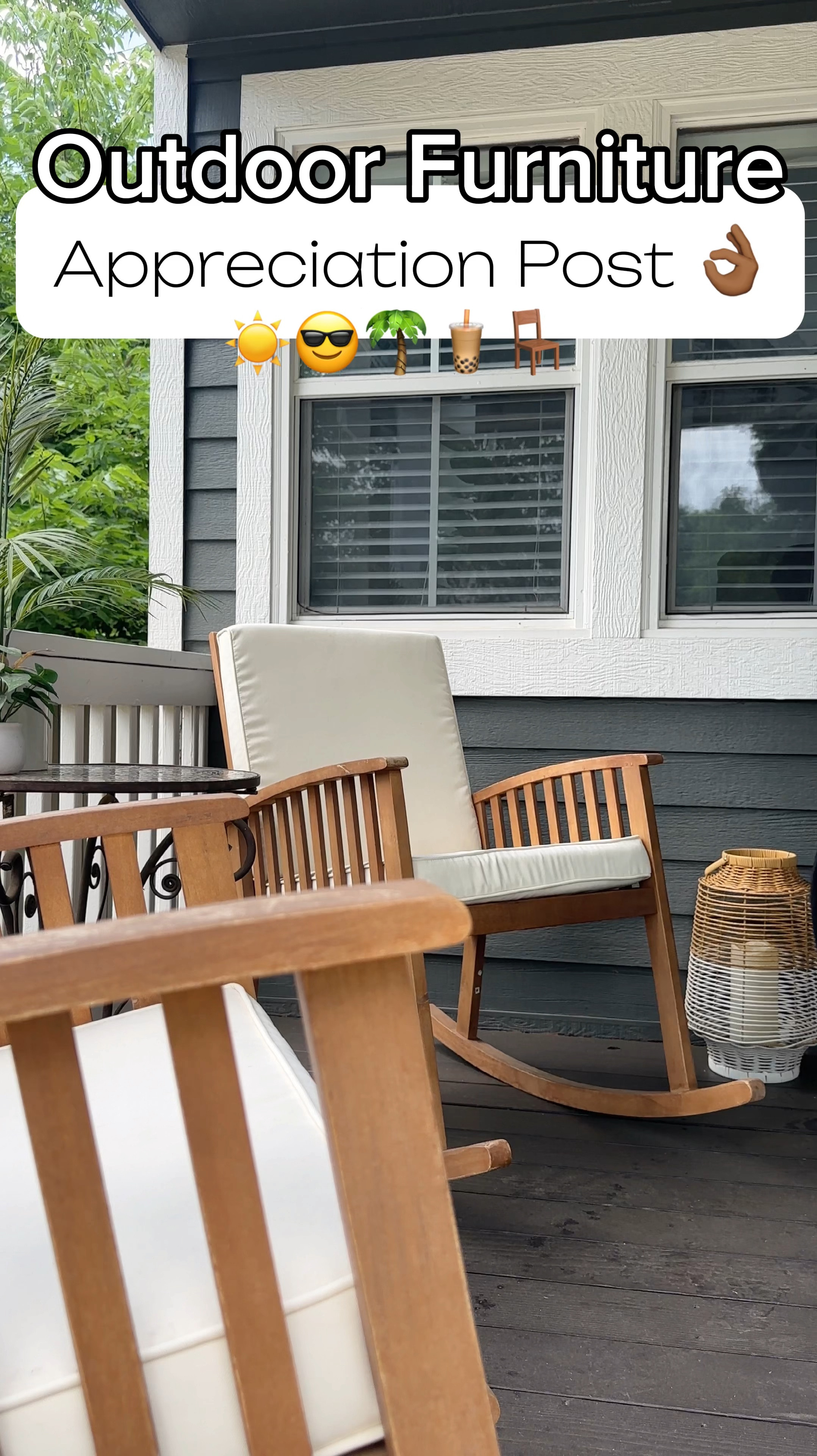 Outdoor Furniture appreciation post 

#LTKFamily #LTKSeasonal #LTKHome