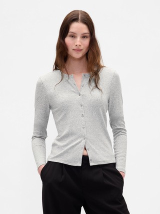Modern Crewneck Cardigan | Gap (US)