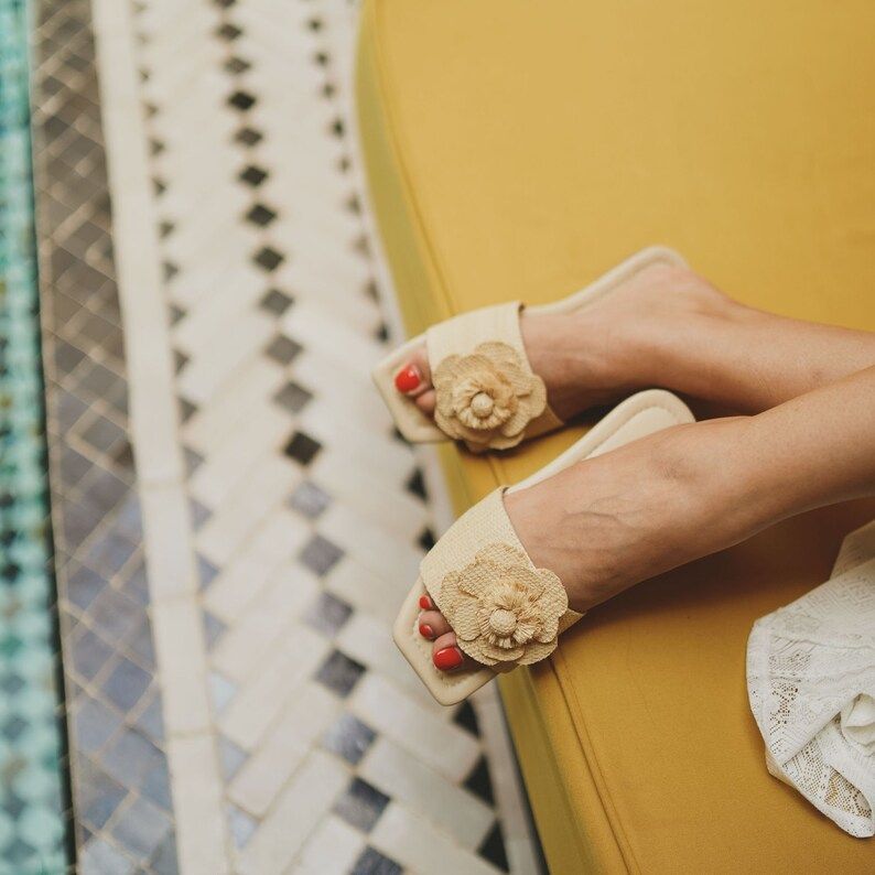 Raffia Shoes, Moroccan Raffia Shoes, Raffia Slippers, Summer Shoes, Beach Shoes, Beach Slippers, ... | Etsy (US)