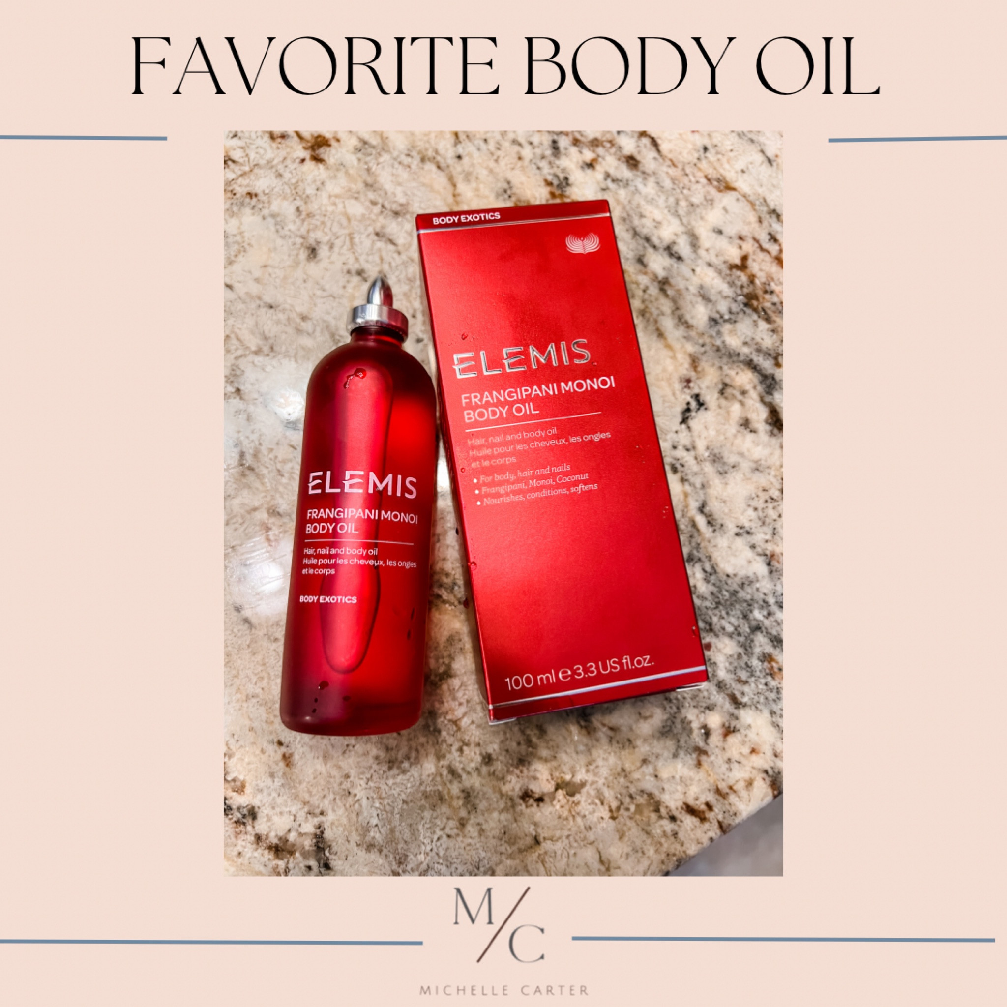 Lightweight, non oily feeling, beautiful Hawaiian floral sent. Love to use this on damp skin after showers/ baths. 

#LTKunder100 #LTKbeauty