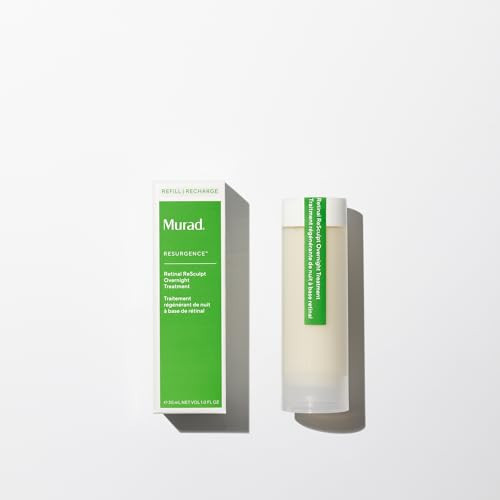 Murad Retinal ReSculpt Overnight Treatment Refill - Advanced Face & Neck Serum with Encapsulated Retinal, Kangaroo Paw, Olive, Oat Smooths Deep Wrinkles & Crepey Skin, Lifts Sagging Skin - 1 Fl Oz | Amazon (US)