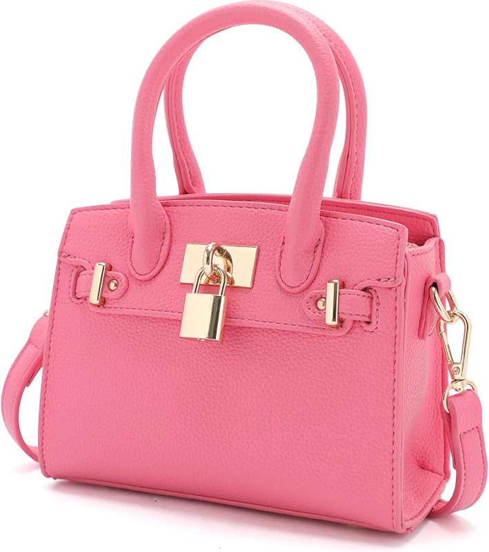 STAISE Vegan Leather Satchel Purse for Women, Trendy Mini Crossbody Shoulder Bag, Small Top Handl... | Amazon (US)