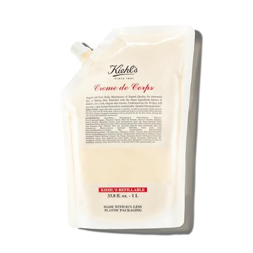 Kiehl's Creme de Corps, Rich, Luscious Body Lotion, with Cocoa Butter and Shea Butter for Fast Ab... | Amazon (US)