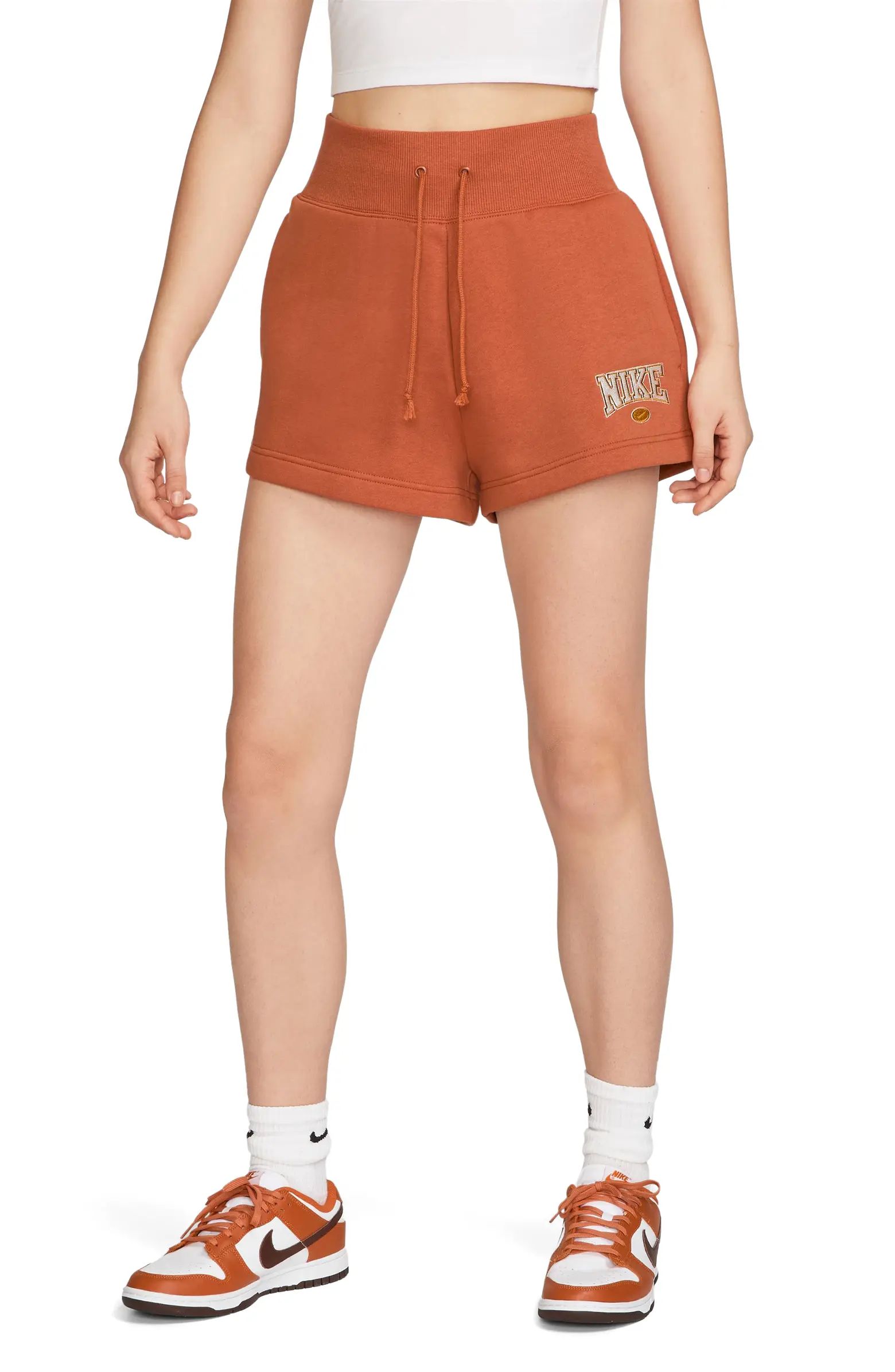 Phoenix High Waist Fleece Sweat Shorts | Nordstrom