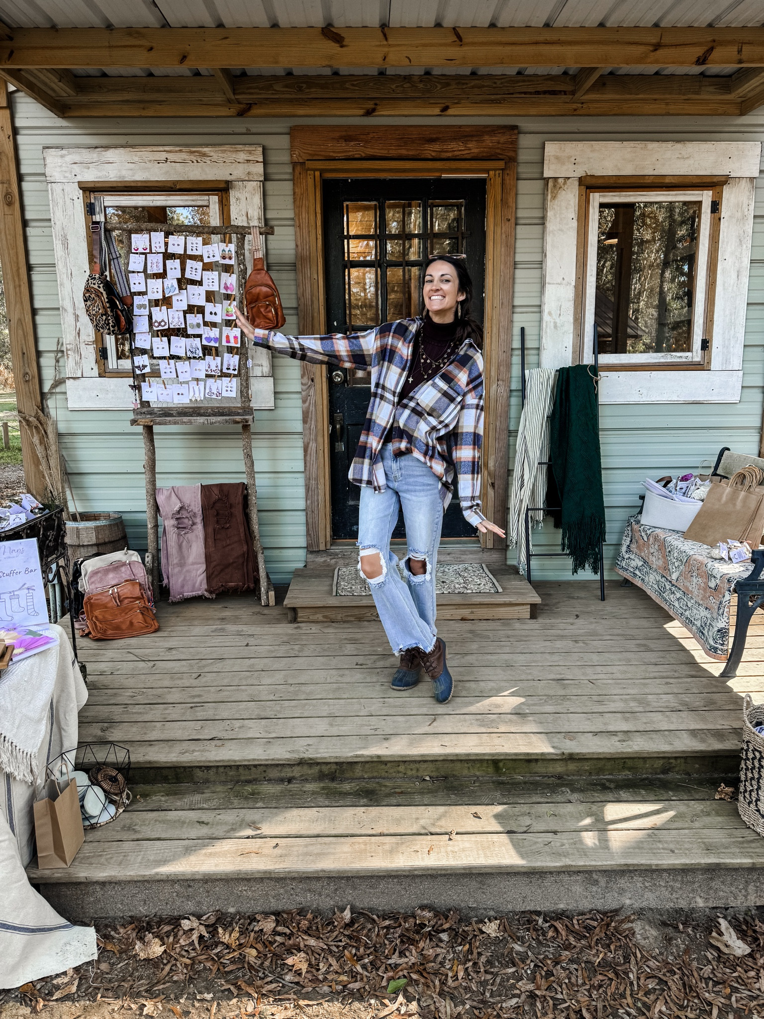 Tis the season to layer! My absolutely favorite jeans - Risen with just layered a turtle neck with half tuck plaid over shirt. 

#LTKFindsUnder50 #LTKParties #LTKStyleTip