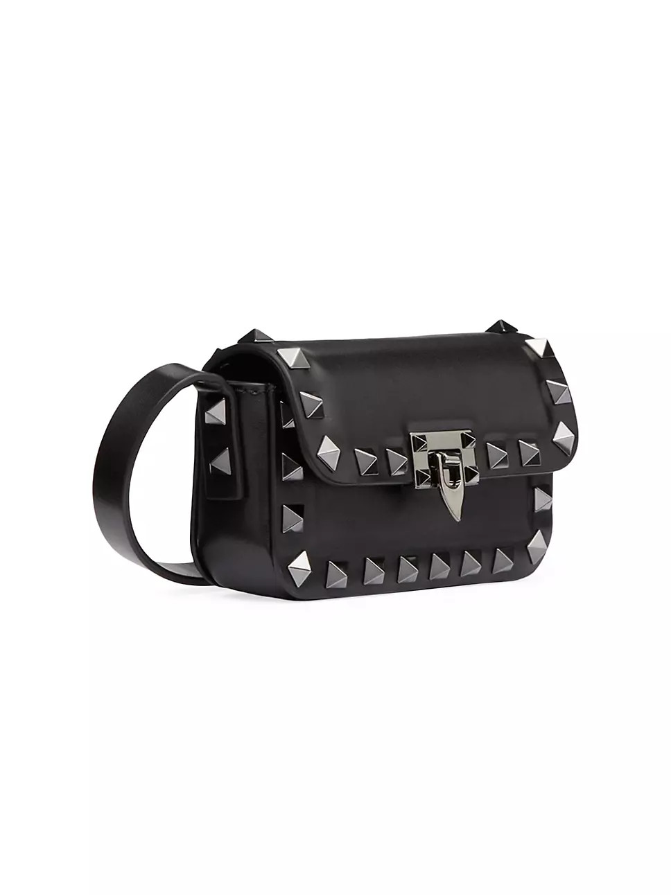 Micro Rockstud23 Shoulder Bag In Smooth Calfskin | Saks Fifth Avenue