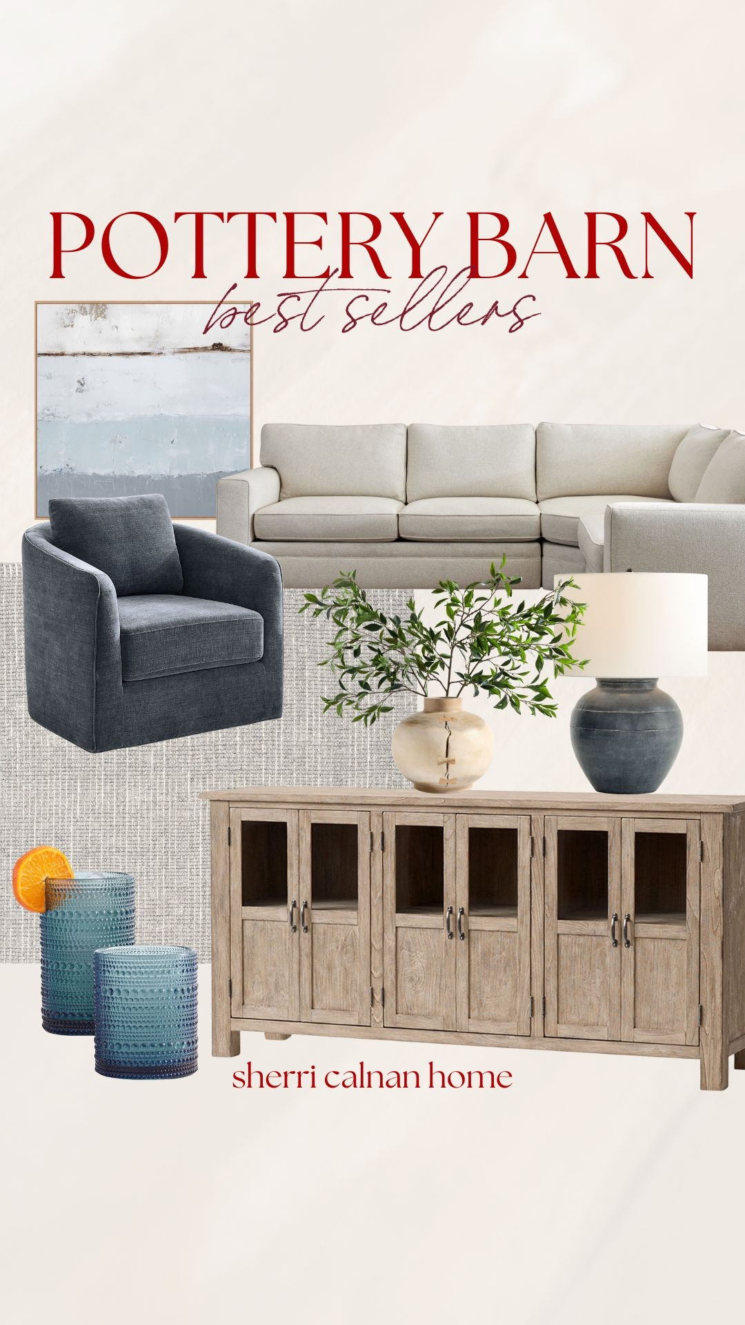 Pottery Barn best sellers. Sherricalnanhome, pottery barn home decor, viral pottery barn sectional sofa, pottery barn women rug, tv and media stand, neutral home decor finds, coastal inspired home decor, cape cod home decor inspo 

#LTKHome #LTKSeasonal #LTKdayinmylife