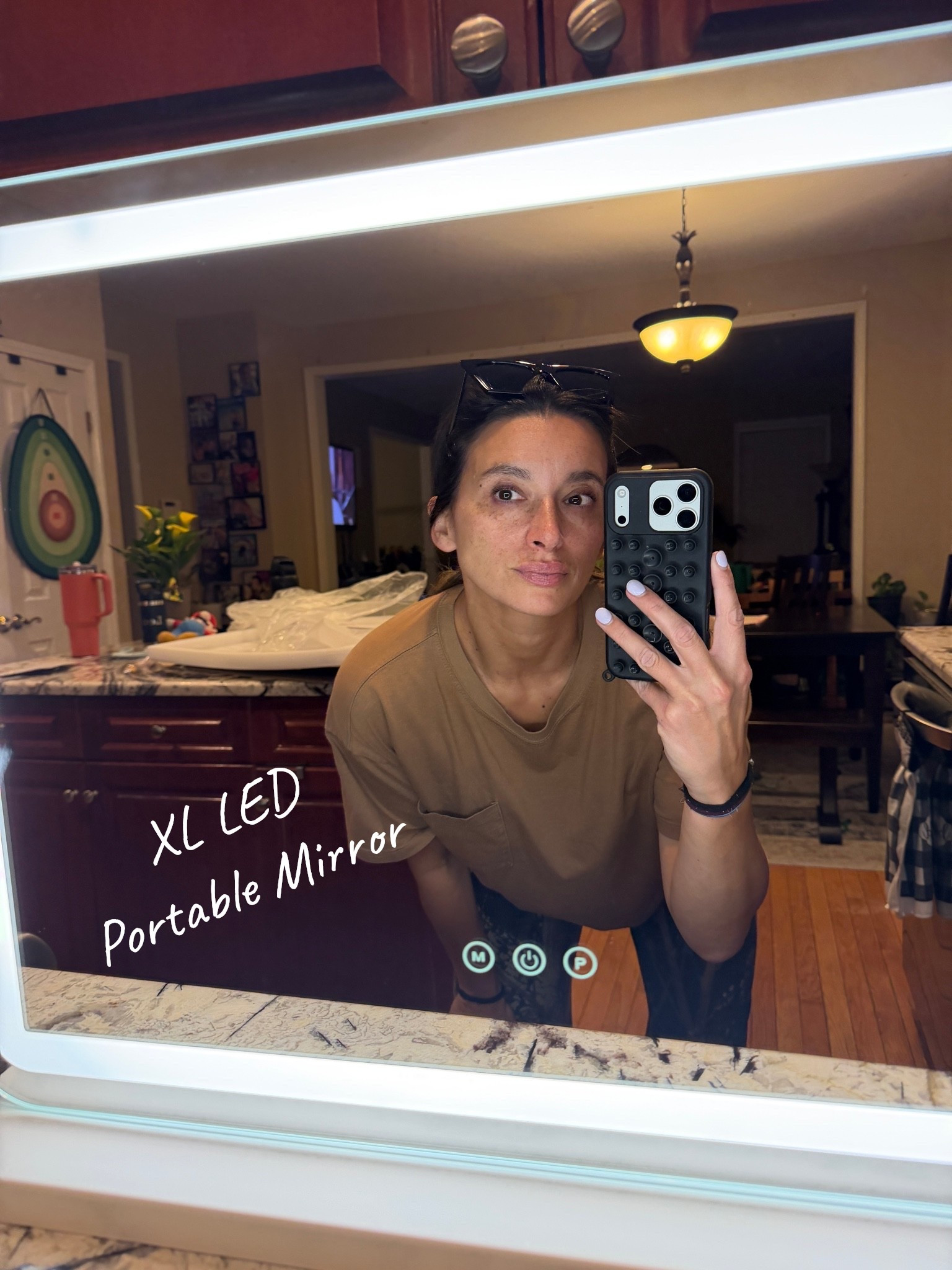 New mirror for my bathroom vanity! OBSESSED