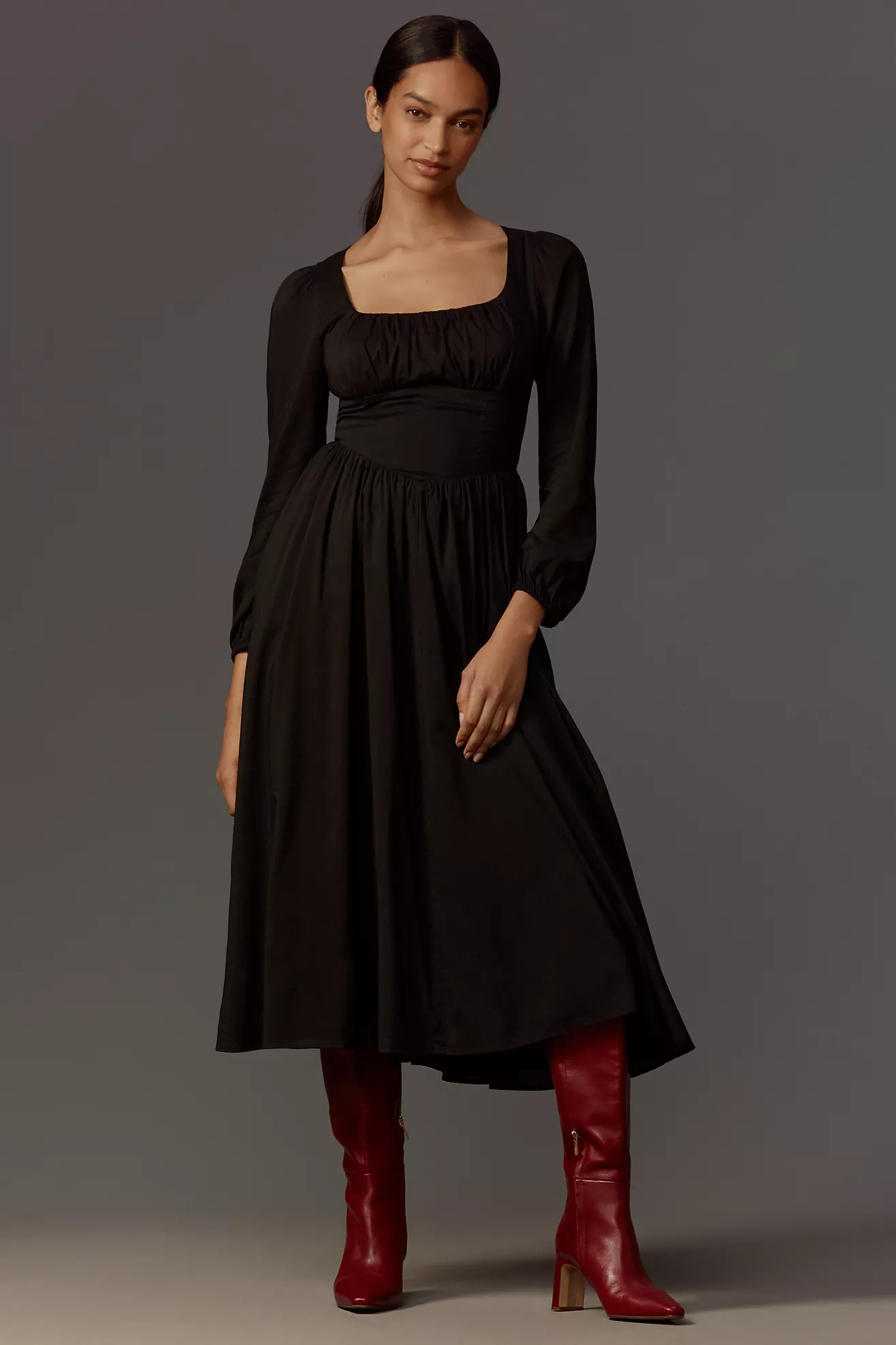 Reformation Oria Midi Dress | Anthropologie (US)