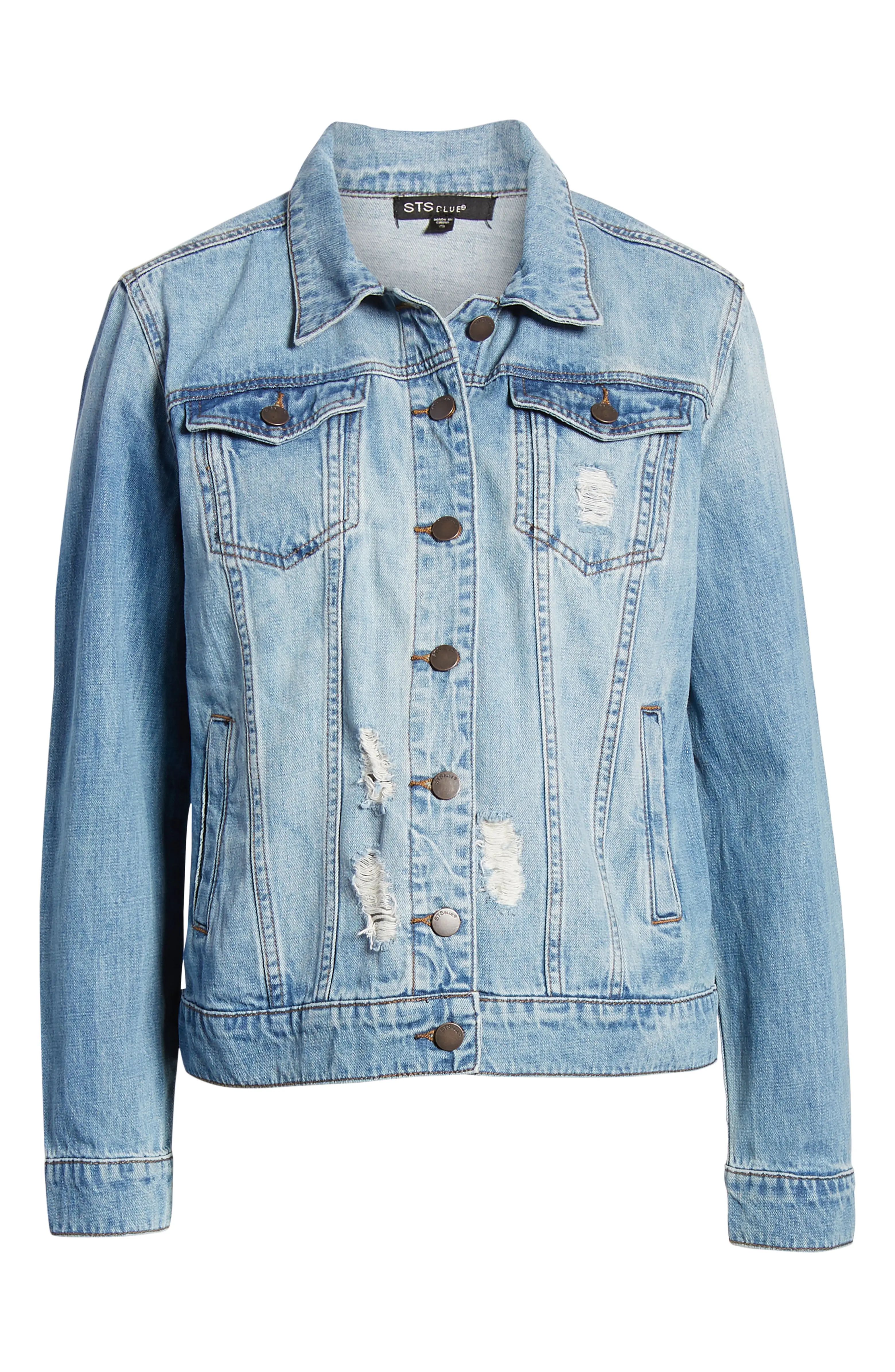 Ella Boyfriend Denim Jacket | Nordstrom